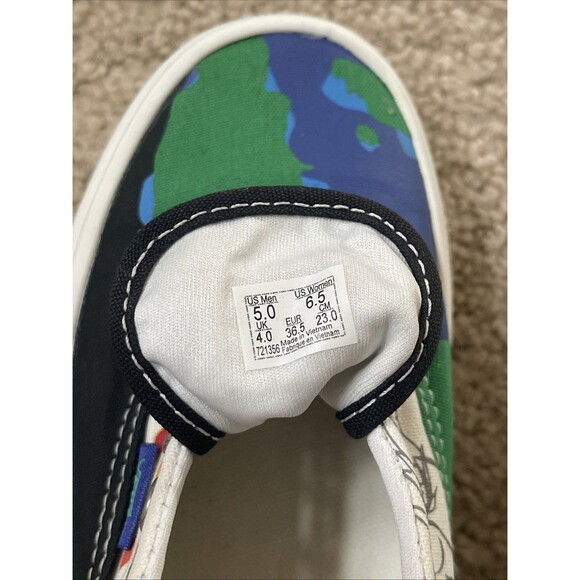 Vans Era Mother Earth Edition Lace Up Low Skate Shoes Womens Size 6.5 (No Laces) - Picture 5 of 7